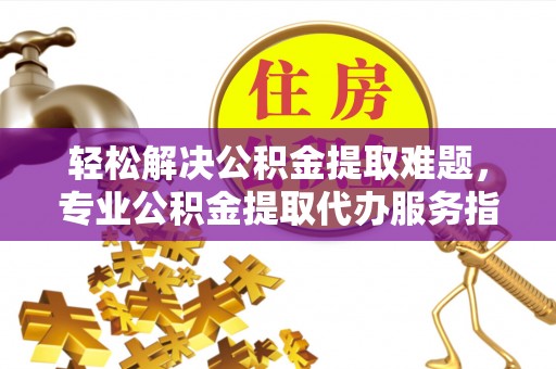 河源轻松解决公积金提取难题，专业公积金提取代办服务指南