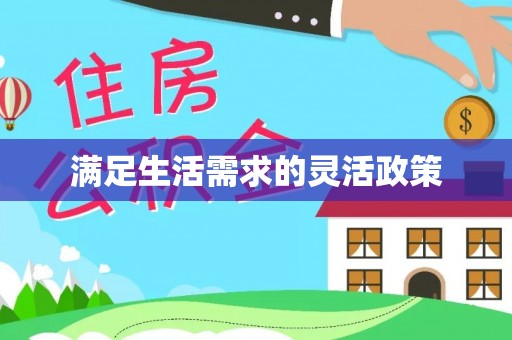 河源满足生活需求的灵活政策