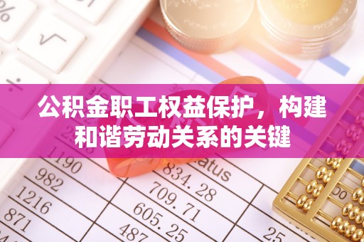 河源公积金职工权益保护，构建和谐劳动关系的关键