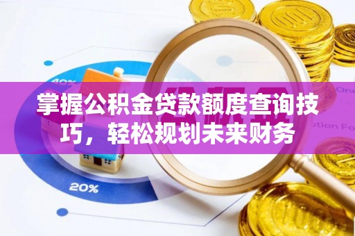 河源掌握公积金贷款额度查询技巧，轻松规划未来财务