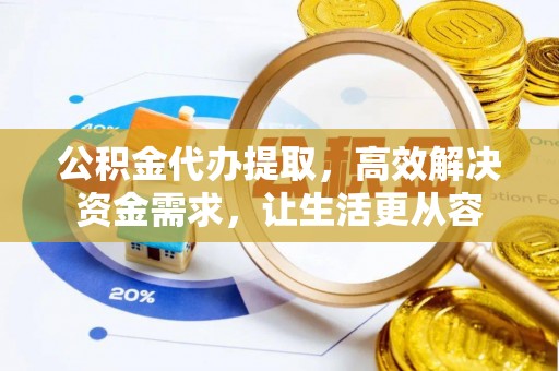 河源公积金代办提取，高效解决资金需求，让生活更从容