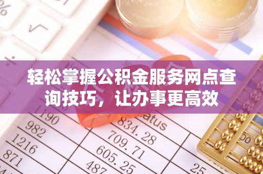 河源轻松掌握公积金服务网点查询技巧，让办事更高效