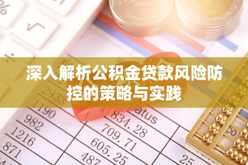 河源深入解析公积金贷款风险防控的策略与实践