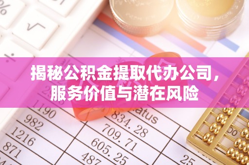 河源揭秘公积金提取代办公司，服务价值与潜在风险
