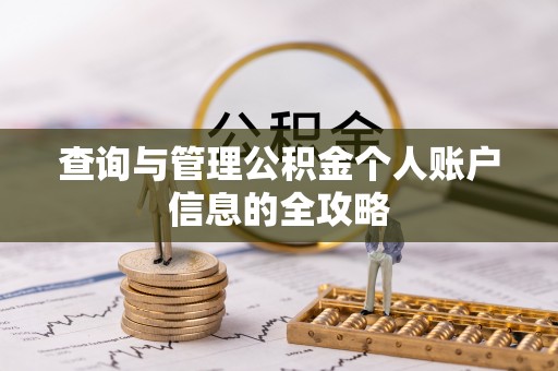 河源查询与管理公积金个人账户信息的全攻略