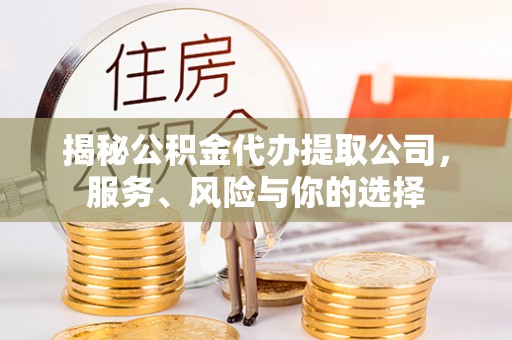 河源揭秘公积金代办提取公司，服务、风险与你的选择