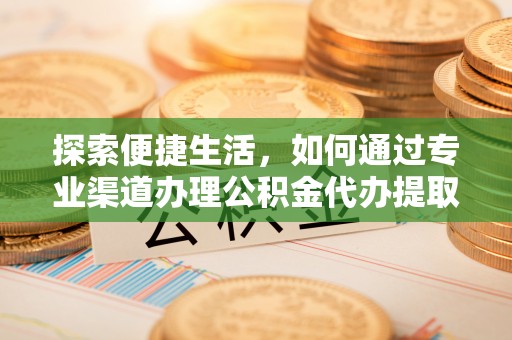 河源探索便捷生活，如何通过专业渠道办理公积金代办提取业务