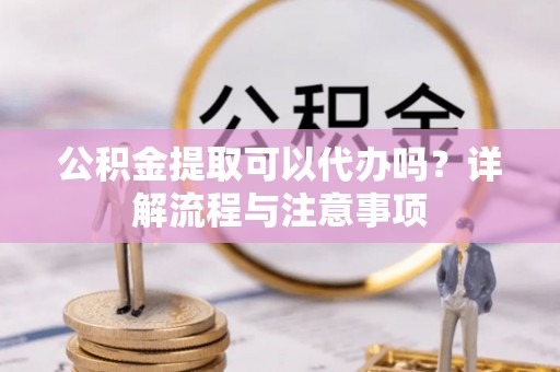 河源公积金提取可以代办吗？详解流程与注意事项