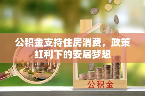 河源公积金支持住房消费，政策红利下的安居梦想