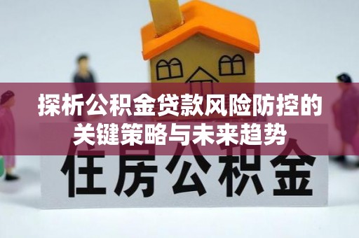 河源探析公积金贷款风险防控的关键策略与未来趋势