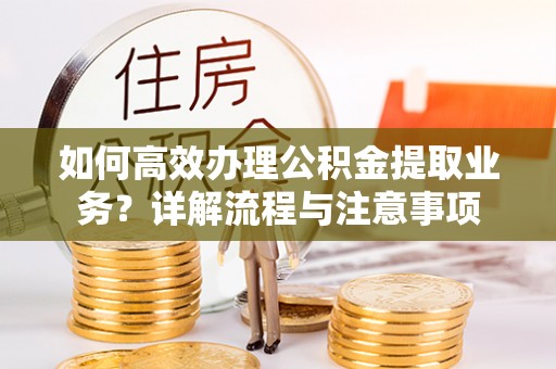 河源如何高效办理公积金提取业务？详解流程与注意事项
