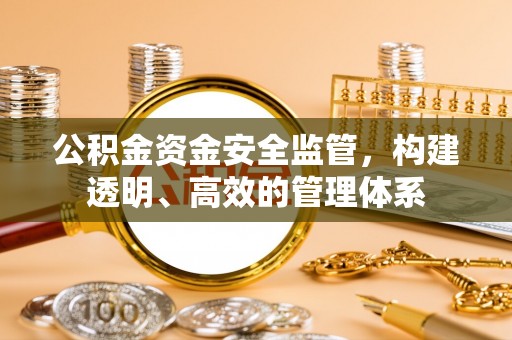 河源公积金资金安全监管，构建透明、高效的管理体系