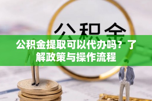 河源公积金提取可以代办吗？了解政策与操作流程
