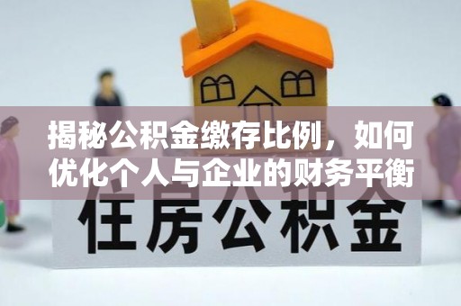 河源揭秘公积金缴存比例，如何优化个人与企业的财务平衡