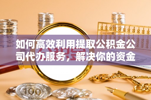 河源如何高效利用提取公积金公司代办服务，解决你的资金难题