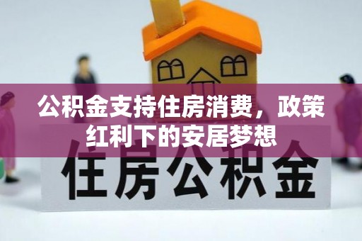 河源公积金支持住房消费，政策红利下的安居梦想