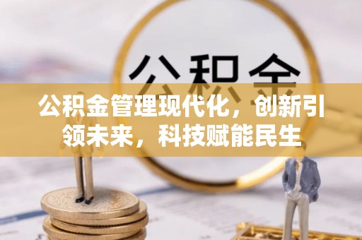 河源公积金管理现代化，创新引领未来，科技赋能民生