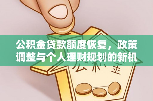 河源公积金贷款额度恢复，政策调整与个人理财规划的新机遇