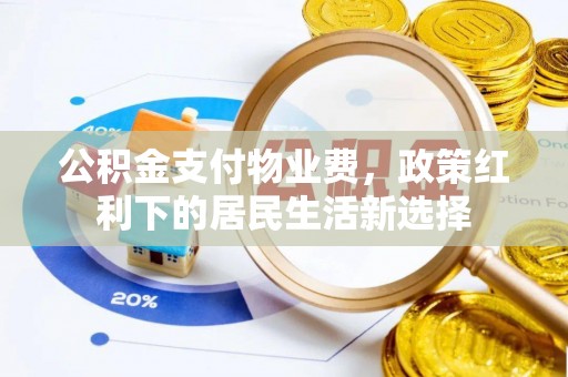 河源公积金支付物业费，政策红利下的居民生活新选择
