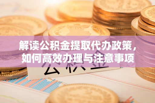 河源解读公积金提取代办政策，如何高效办理与注意事项