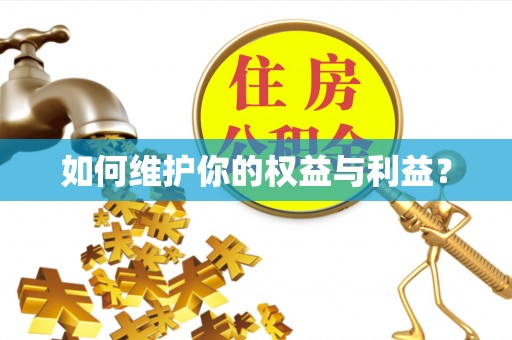 河源如何维护你的权益与利益？