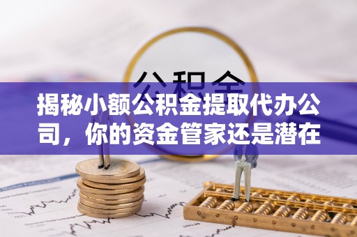 河源揭秘小额公积金提取代办公司，你的资金管家还是潜在风险？