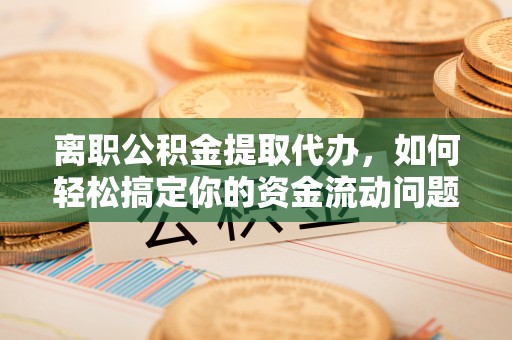 河源离职公积金提取代办，如何轻松搞定你的资金流动问题