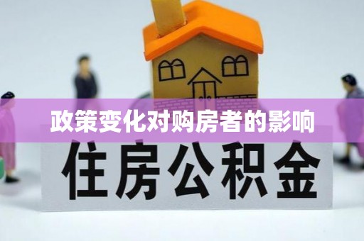 河源政策变化对购房者的影响