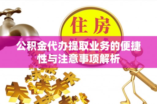 河源公积金代办提取业务的便捷性与注意事项解析