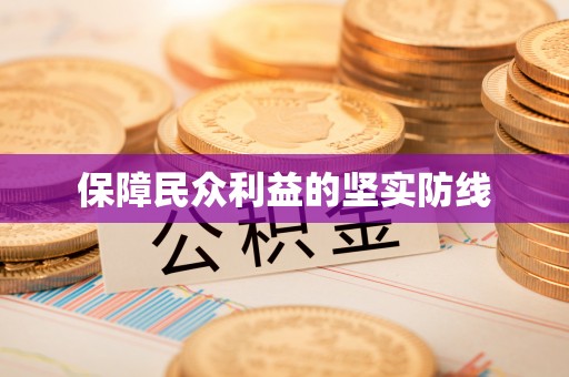 河源保障民众利益的坚实防线