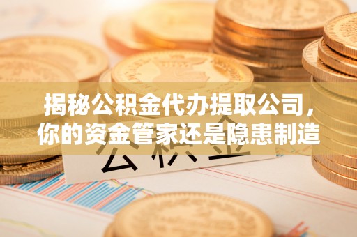 河源揭秘公积金代办提取公司，你的资金管家还是隐患制造者？