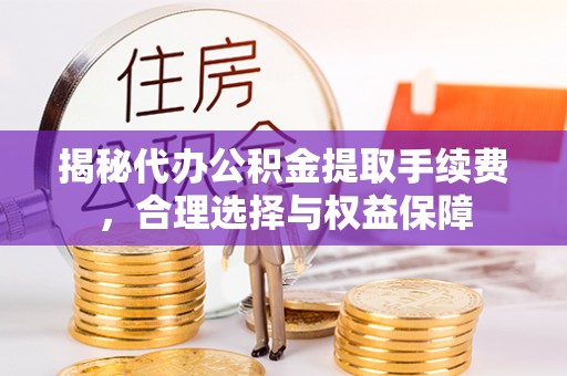 河源揭秘代办公积金提取手续费，合理选择与权益保障