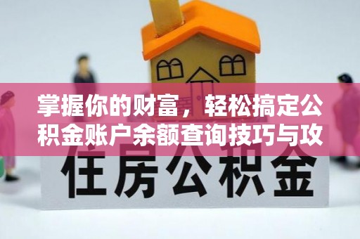 河源掌握你的财富，轻松搞定公积金账户余额查询技巧与攻略