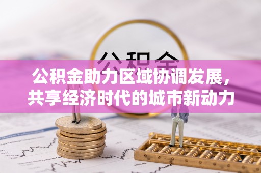 河源公积金助力区域协调发展，共享经济时代的城市新动力